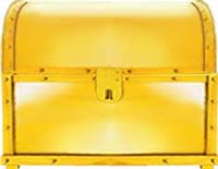 Schatzkiste als Symbol für den Grundwortschatz